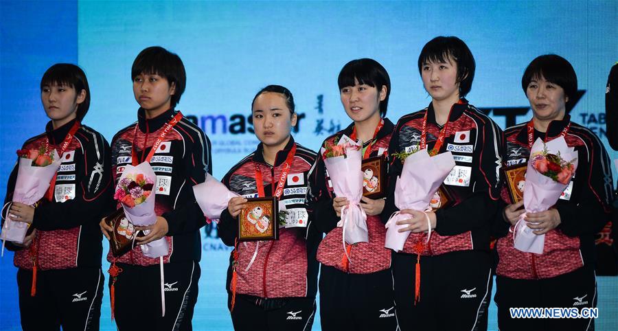 (SP)CHINA-WUXI-TABLE TENNIS-ASIAN CHAMPIONSHIPS-WOMEN'S TEAM FINAL(CN)