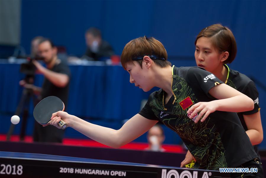 (SP)HUNGARY-BUDAPEST-TABLE TENNIS-ITTF WORLD TOUR-HUNGARIAN OPEN